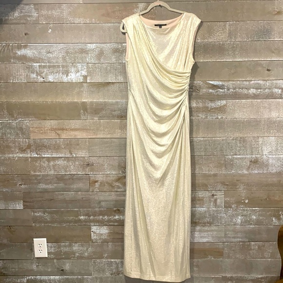 Alex Marie shimmery formal full length dress size 12 - Picture 1 of 12